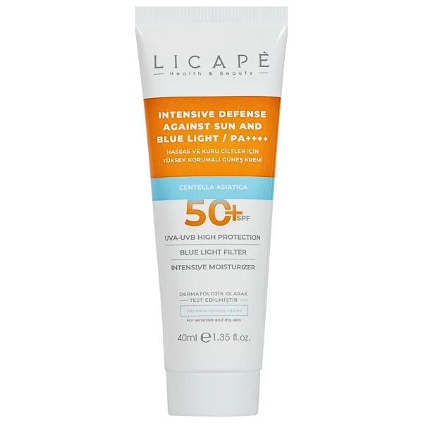 Licape Hassas Ve Kuru Ciltler İçin 40 Ml 50 Faktör Güneş Kremi - Görsel 3