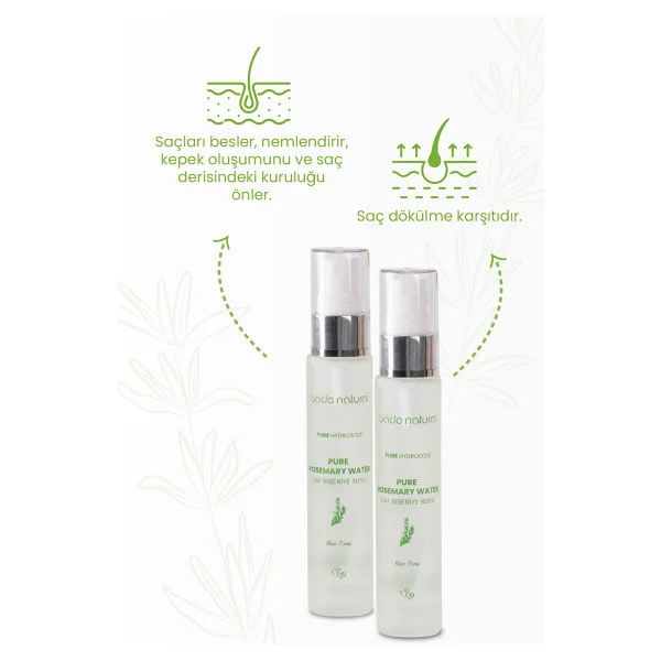 Bade Natural Saf Biberiye Suyu Saç Toniği 30 Ml - Görsel 4