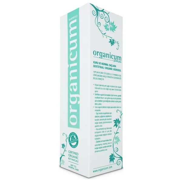 Organicum Kuru Normal Saçlar Için Besleyici Organik Şampuan 350 ml - Görsel 8