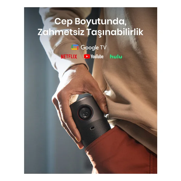 Anker Nebula Capsule Air 150 Lümen HD Wi-Fi Taşınabilir Mini Projeksiyon Cihazı - Görsel 2