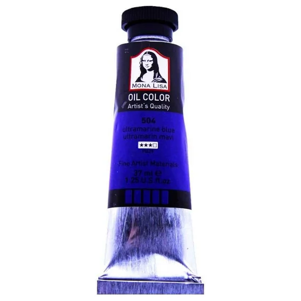 Südor Monalisa 37 Ml 504 Ultramarin Mavi Yağlı Boya - Görsel 3