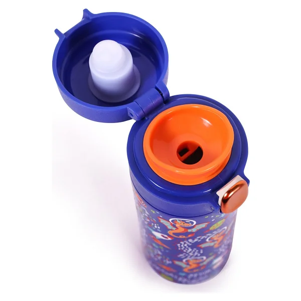 Milk&Moo Ponix 420 Ml Çelik Çocuk Matarası - Görsel 4
