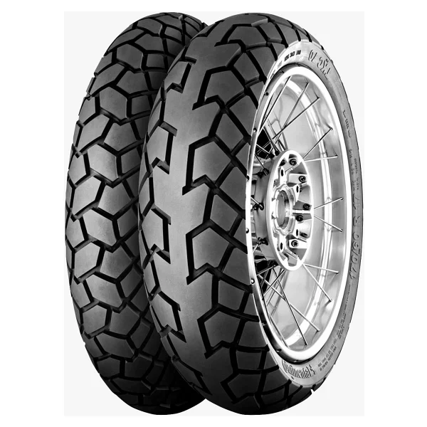 Continental 110/80r19 Tkc70 59v M+S Motosiklet Ön Lastiği - Görsel 3