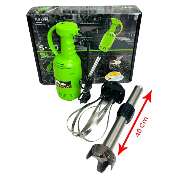 Süper Mikser Sm-142/40 S40 Profesyonel 750 W El Blenderı - Görsel 4