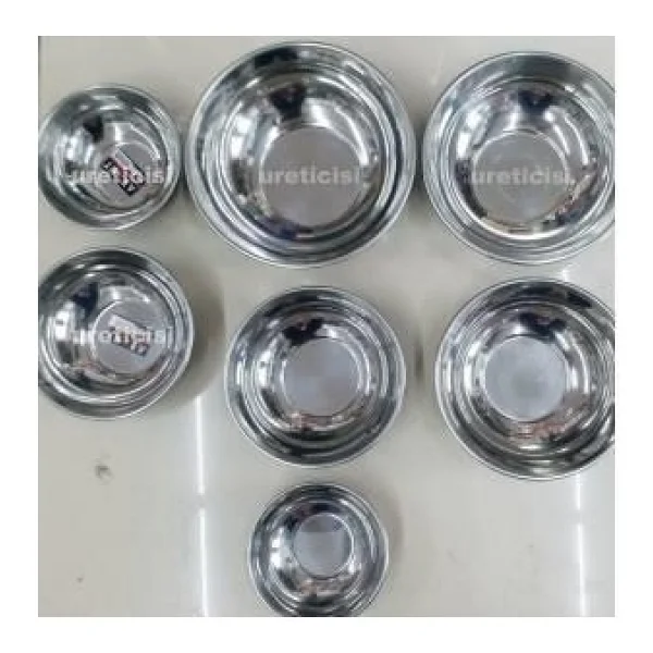 Paslanmaz Çelik Çorba Kasesi Üreticisi 1no 12x4cm Kromaj Kaplı Çok Amaçlı Çelik Kase Çelik Tas - Görsel 3