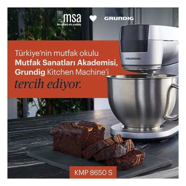 Grundig Kmp 8650 S 1000 W 4 Lt Mutfak Şefi - Görsel 9