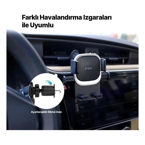 Ttec Flexgrip Click 2tt33 Araç Telefon Tutucu - Görsel 3