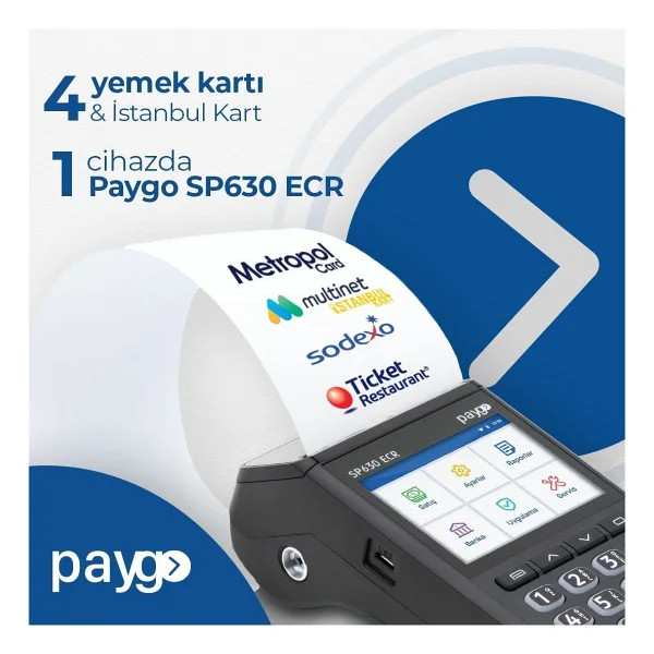 Paygo Sp630 Ecr Yazar Kasa Pos - Görsel 3