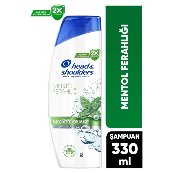 Head & Shoulders Buzlu Mentol Ferahlığı 330 Ml Şampuan - Görsel 10
