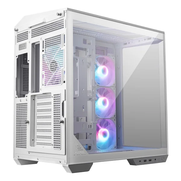 Msı Mag Pano 100r Pz Argb Fanlı Beyaz Atx Oyuncu Kasası - Görsel 4
