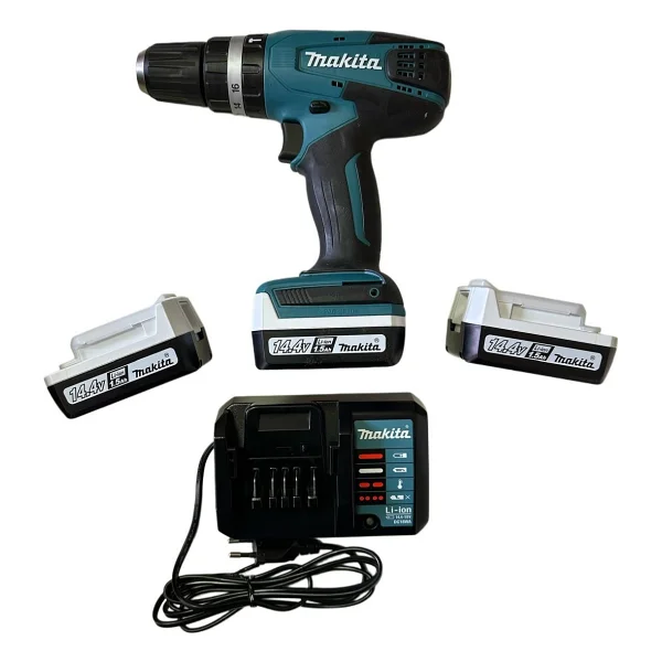 Makita Hp347dwe3 Üç Akülü 1.5 Ah Darbeli Matkap - Görsel 2