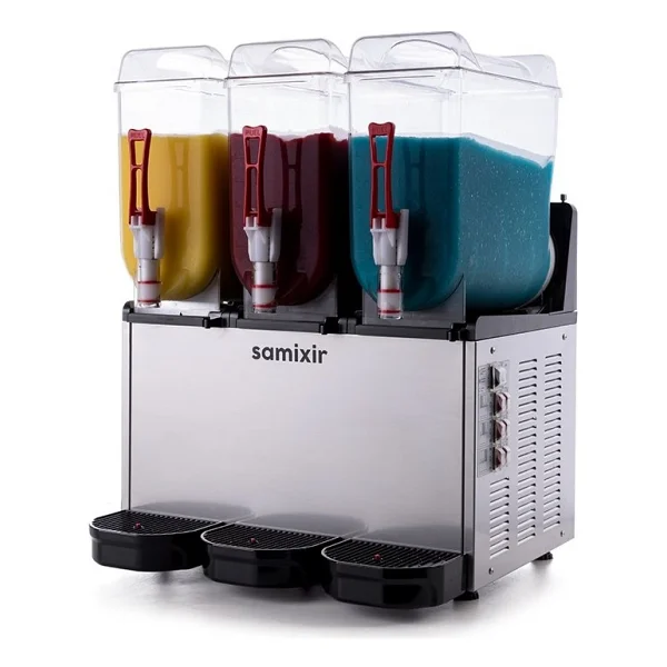 Samixir Triple Slush36.I Inox 12+12+12 Lt Buzlaş Makinesi - Görsel 6