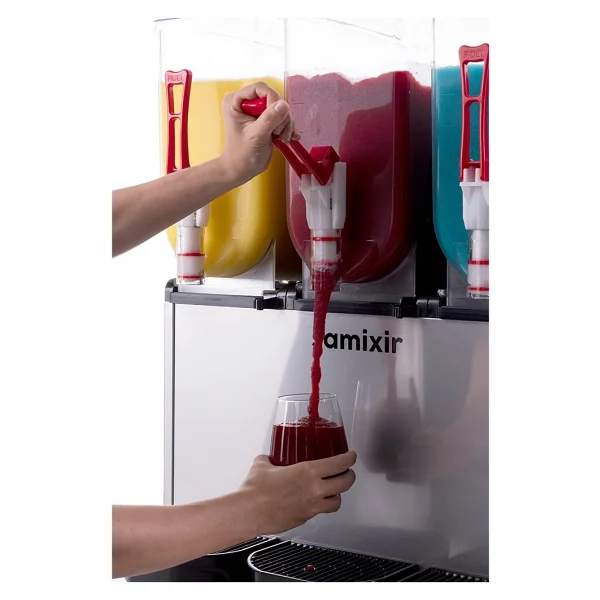 Samixir Triple Slush36.I Inox 12+12+12 Lt Buzlaş Makinesi - Görsel 10