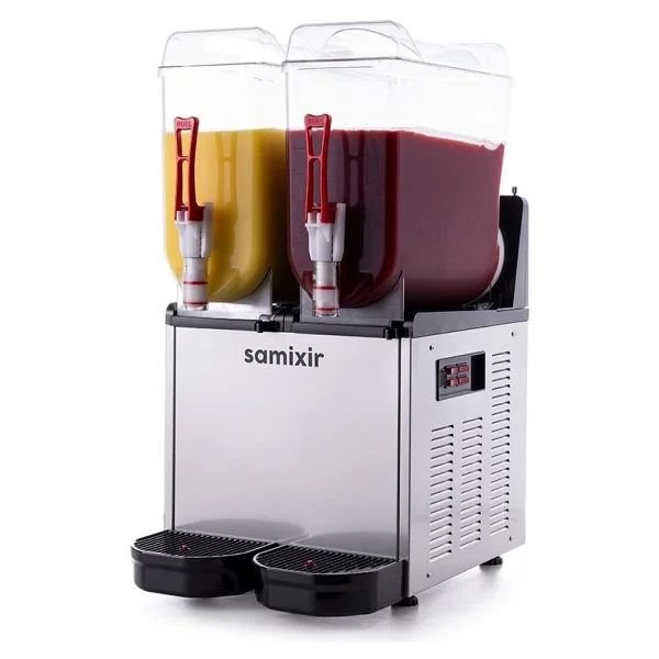 Samixir Twin Slush24.I 12+12 Lt Inox Buzlaş Makinesi - Görsel 6