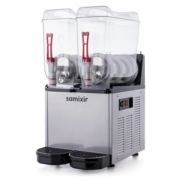 Samixir Twin Slush24.I 12+12 Lt Inox Buzlaş Makinesi - Görsel 8