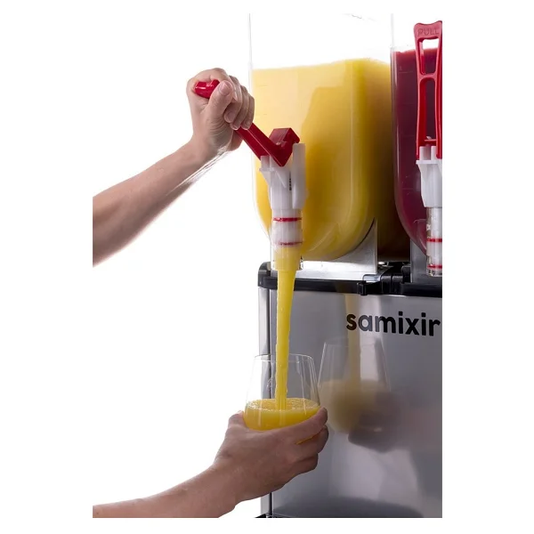 Samixir Twin Slush24.I 12+12 Lt Inox Buzlaş Makinesi - Görsel 10