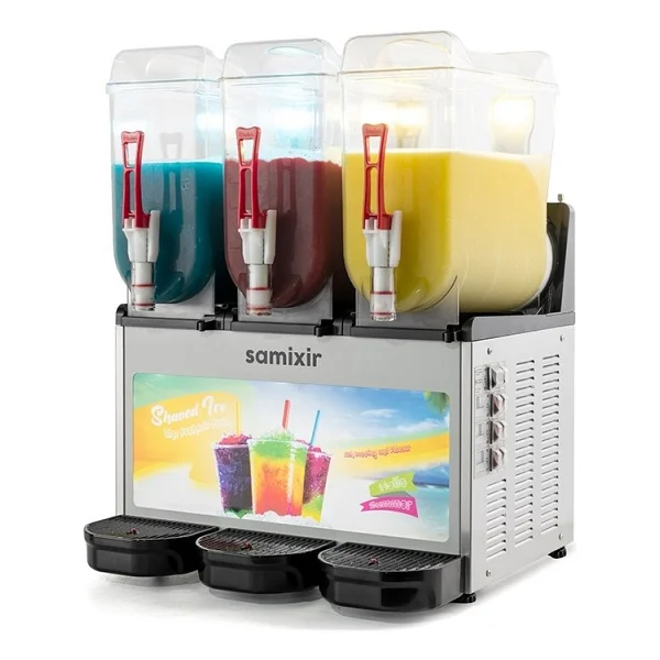 Samixir Triple Allure Slush36.Ia Inox 12+12+12+ Lt Buzlaş Makinesi - Görsel 6