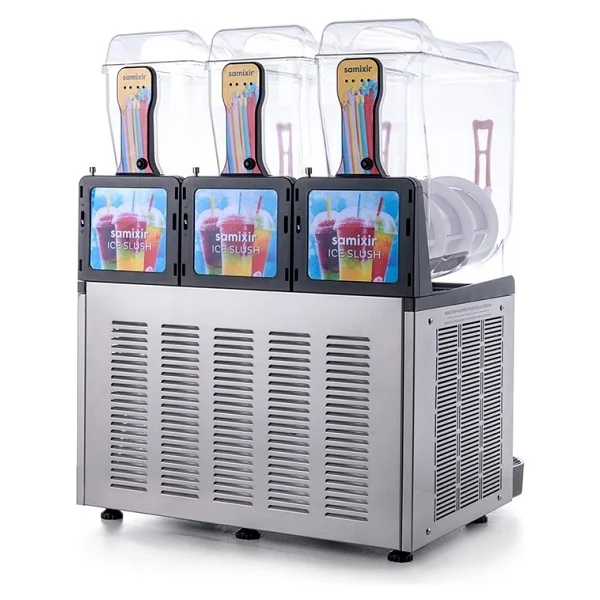 Samixir Triple Allure Slush36.Ia Inox 12+12+12+ Lt Buzlaş Makinesi - Görsel 9