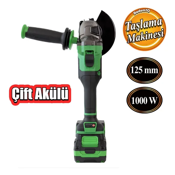 Hais Pro Jm-125a 21 V 4 Ah Çift Akülü Taşlama Makinesi - Görsel 6