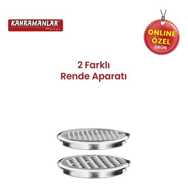 Kahramanlar Chef Mix 9 Parça Rendeli Saklama Karıştırma Kabı - Görsel 3