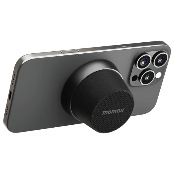 Momax Vibe Go Siyah Bluetooth Hoparlör - Görsel 2