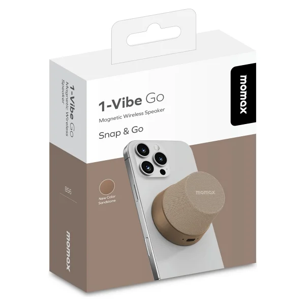 Momax Vibe Go Siyah Bluetooth Hoparlör - Görsel 7