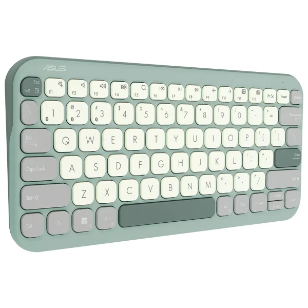 Asus Marshmallow Kw100 Tkl Q Yeşil Kablosuz Klavye - Görsel 4