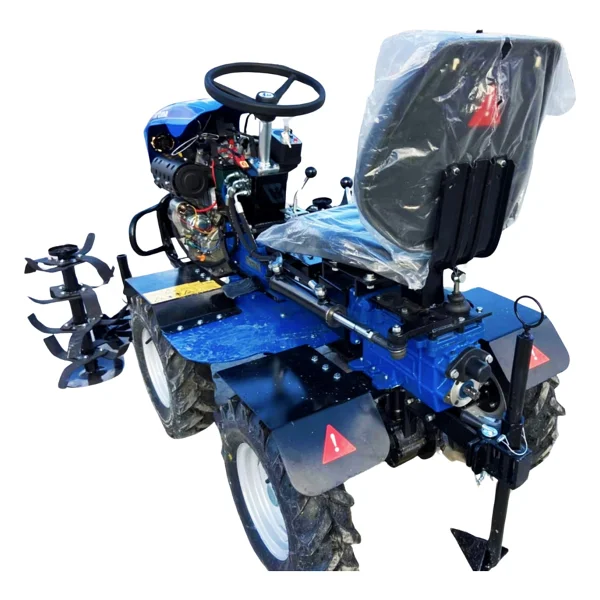Bartech 4x4 10 Hp Dizel Mini Traktör Çapa Makinesi - Görsel 3