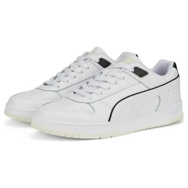 Puma Rbd Game Low 386373-01 Beyaz-Siyah Sneaker - Görsel 3