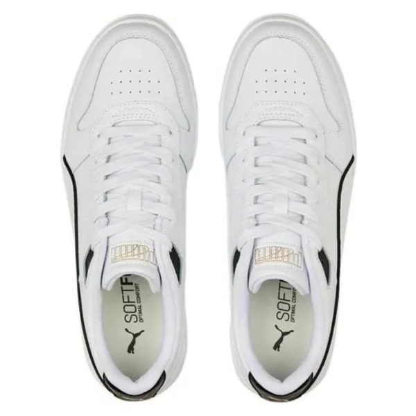 Puma Rbd Game Low 386373-01 Beyaz-Siyah Sneaker - Görsel 4