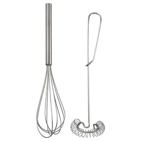 Ikea 5 Parça Paslanmaz Çelik Mutfak Set; Sarımsak Ezici, Idealisk Rende, 2'li Çırpıcı, Un Eleği - Görsel 5