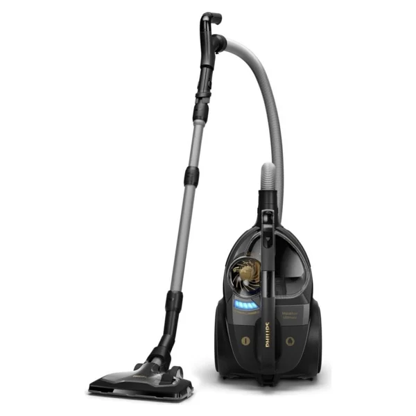 Philips Kumandalı Üst Düzey Torbasız Teknoloji Xb9145 Marathon Ultimate Toz Torbasız Süpürge+ Halı Döver Turbo Başlık + Islak Kuru Traş Makinesi Hediyeli - Antrasit - Görsel 5