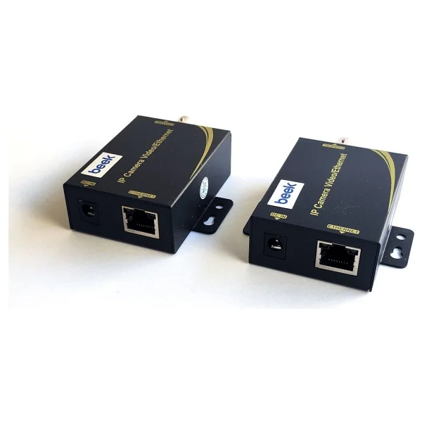Beek Ip Coax Sinyal Uzatma Cihazı, Rj45 Rg59/Syv 75-5, Coax Kablo Maksimum 2000 Metre, Alıcı & Verici Dahilbeek Cctv Camera Coaxial Extender - Görsel 2