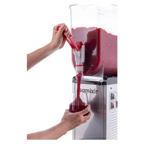 Samixir Mono Slush12.I 12 Lt Inox Buzlaş Makinesi - Görsel 7