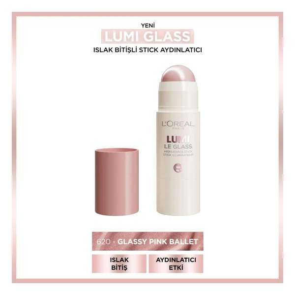 L'oreal Paris Lumi Le Glass Stick Highlighter - Görsel 7