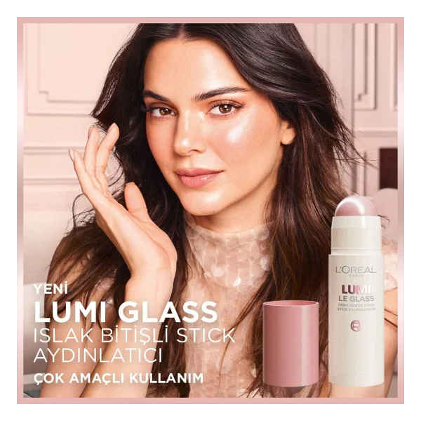 L'oreal Paris Lumi Le Glass 610 Glassy Pearl Eclat Stick Highlighter - Görsel 10