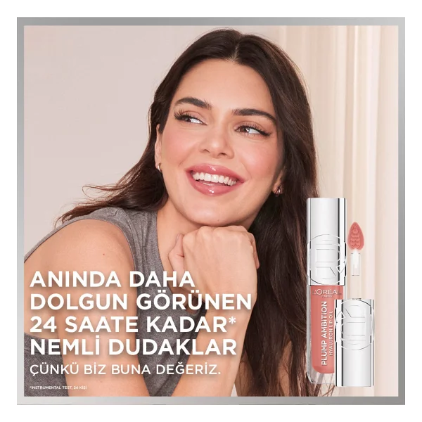 L'oreal Paris Plump Ambition Hyaluron Nemlendirici 380 Rouge In Love Dudak Parlatıcısı - Görsel 2