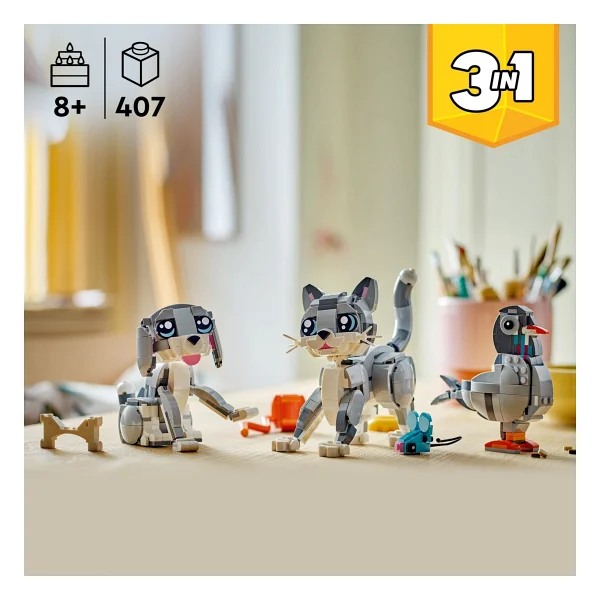 Lego 31163 Creator 3'ü 1 Arada Oyunbaz Kedi - Görsel 5