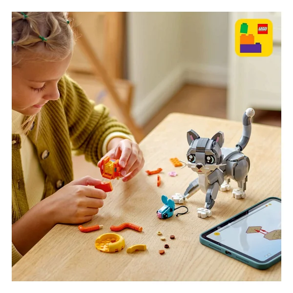 Lego 31163 Creator 3'ü 1 Arada Oyunbaz Kedi - Görsel 9