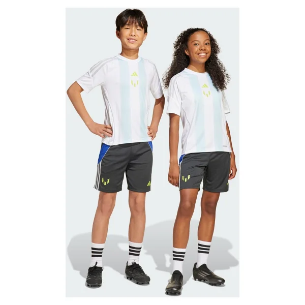 Adidas Lastikli Bel Normal Gri Erkek Çocuk Çocuk Şort Jı5458-Messı Short Y - Görsel 2