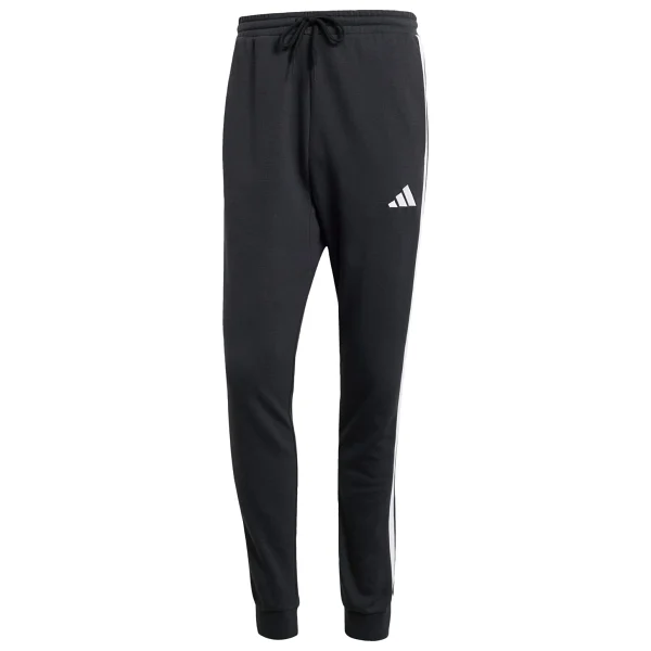 Adidas Essential 3-Stripes French Terry JD1881 Siyah Erkek Eşofman Altı - Görsel 3