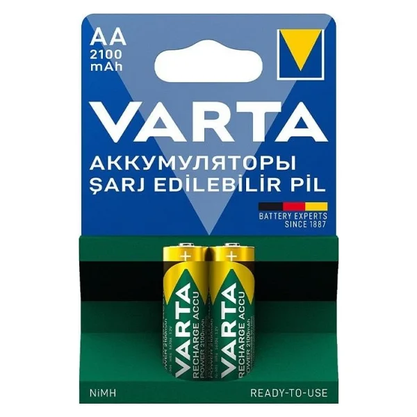 Varta 56706 2100 mAh 2'li Şarjlı Aa Kalem Pil - Görsel 4