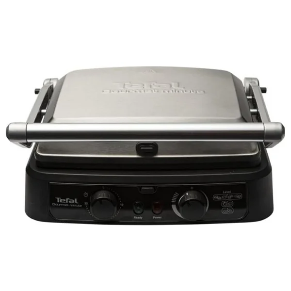 Tefal 5 Kademeli Premium Izgara ve Tost Makinesi, Zaman Ayarlayıcılı, Çıkarılabilir Döküm Plaka, Paslanmaz Çelik Gövde, + Onerous Mutfak Tartısı - Gümüş - Görsel 5