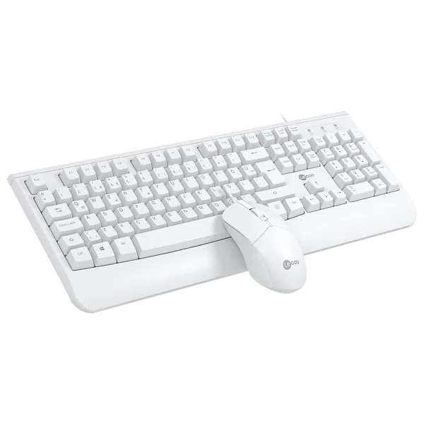 Lenovo Lecoo Cm105 Beyaz Kablolu Klavye Mouse Seti - Görsel 8