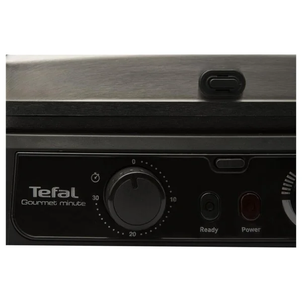 Tefal 5 Kademeli Premium Izgara ve Tost Makinesi, Zaman Ayarlayıcılı, Çıkarılabilir Döküm Plaka, Paslanmaz Çelik Gövde, + Onerous Mutfak Tartısı - Gümüş - Görsel 6