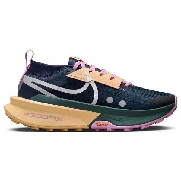 Nike Zoomx Zegama Trail 2 Fd5191-401 Mavi-Yeşil Kadın Koşu Ayakkabısı - Görsel 6