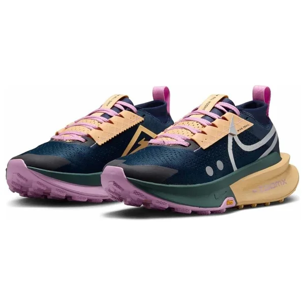 Nike Zoomx Zegama Trail 2 Fd5191-401 Mavi-Yeşil Kadın Koşu Ayakkabısı - Görsel 2