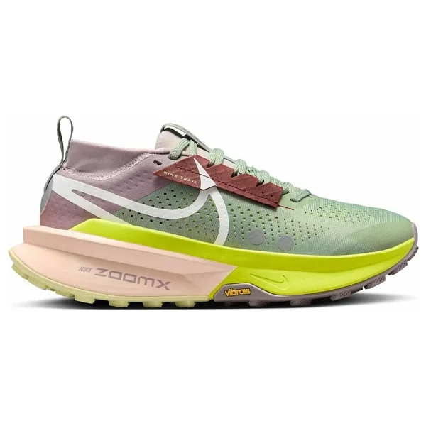 Nike Zoomx Zegama Trail 2 Fd5191-300 Yeşil Kadın Koşu Ayakkabısı - Görsel 6