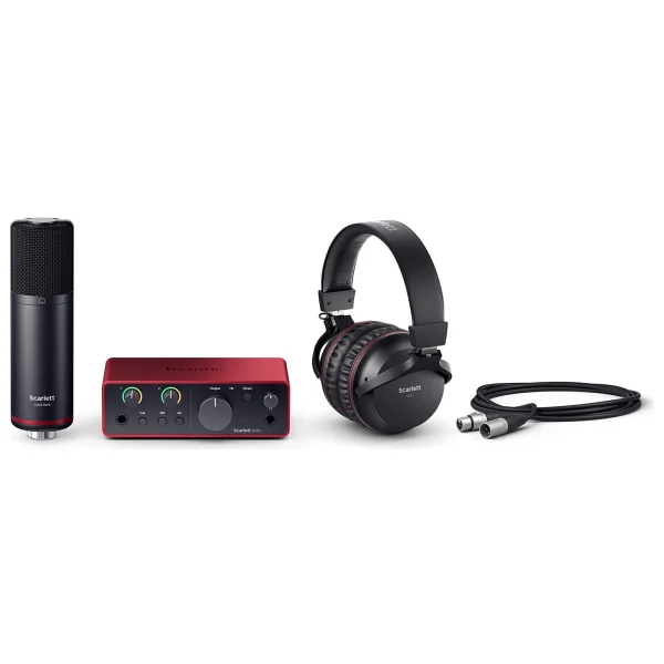 Focusrite Scarlett Solo Studio Gen 4 Kayıt Paketi - Görsel 5