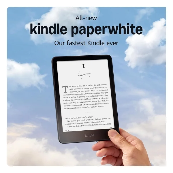 Amazon Kindle Paperwhite 12. Nesil Reklamlı 16 GB 7" E-Kitap Okuyucu - Görsel 2